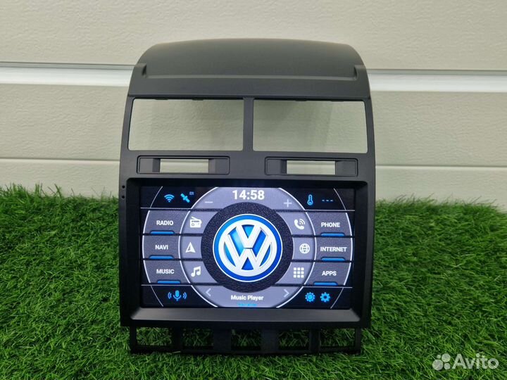 Магнитола Андроид volkswagen Touareg 9дюймов