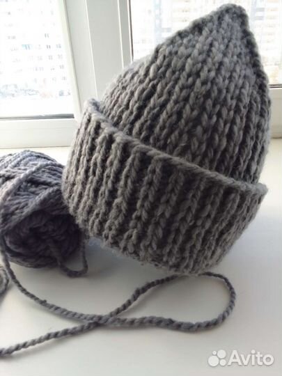 Шапка женская вязанная