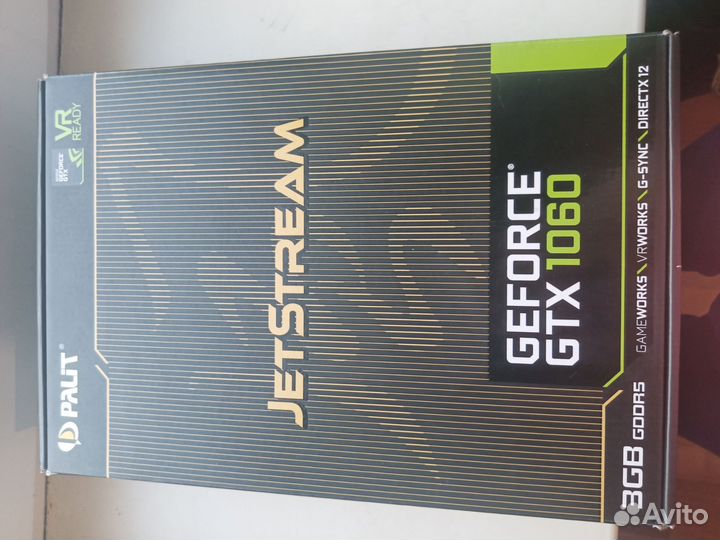 Видеокарта gtx 1060 Palit Jetstream