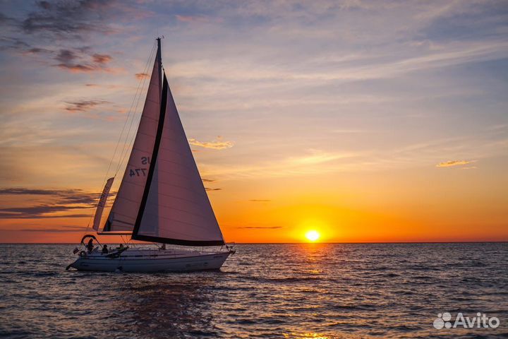 Морская прогулка на Парусной Яхте в Сочи, Адлер