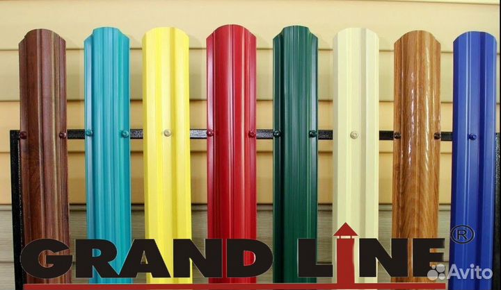 Штакетник металлический от производителя