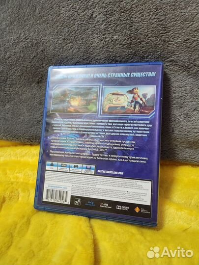 Ratchet clank PS4 диск Русский язык