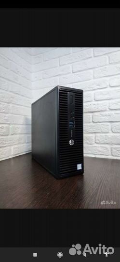 HP prodesk 400 G3 Core I3 6Th/Озу 8гб/SSD+HDD