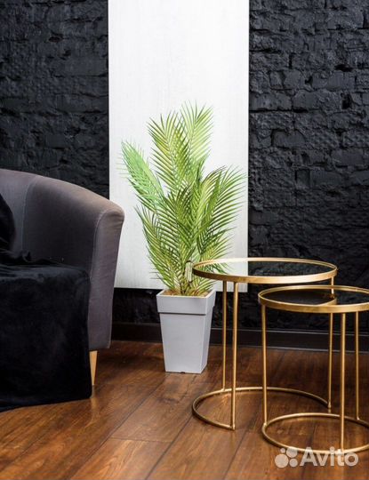 Пальма искусственная декоративная в кашпо Икеа