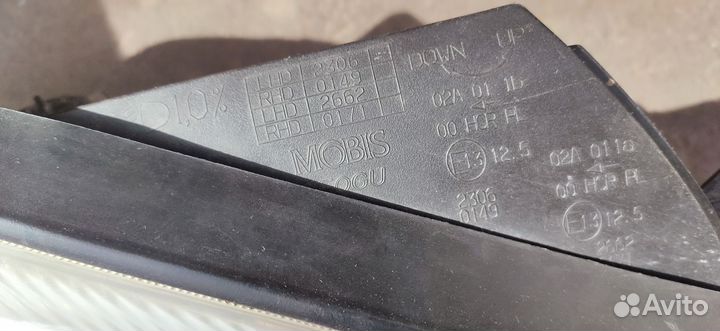 Фары на kia ceed 1