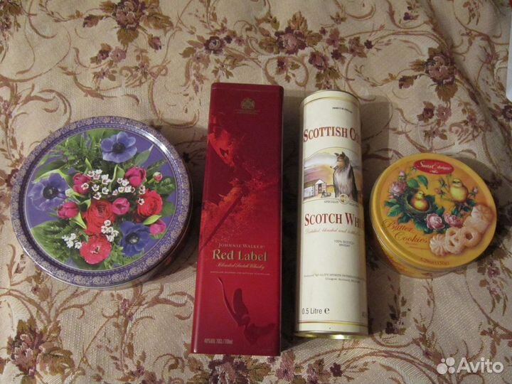 Жестяные коробочки, банки