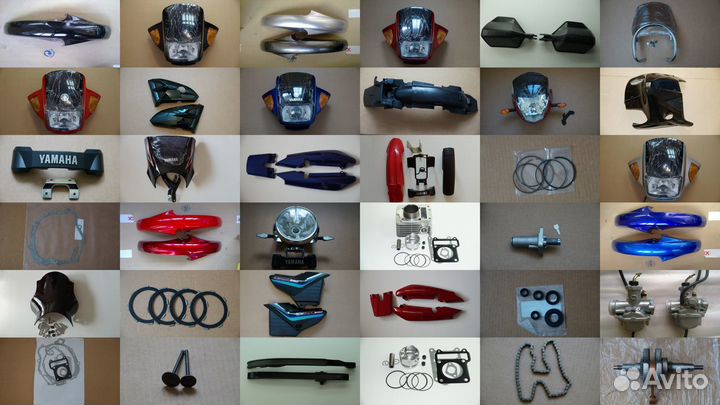 Запчасти Yamaha Ybr 125