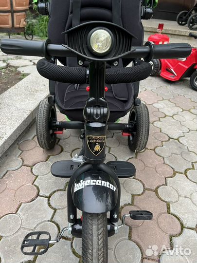 Детский велосипед с родительской ручкой