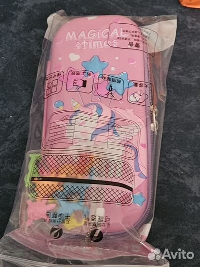 3д пенал для девочки