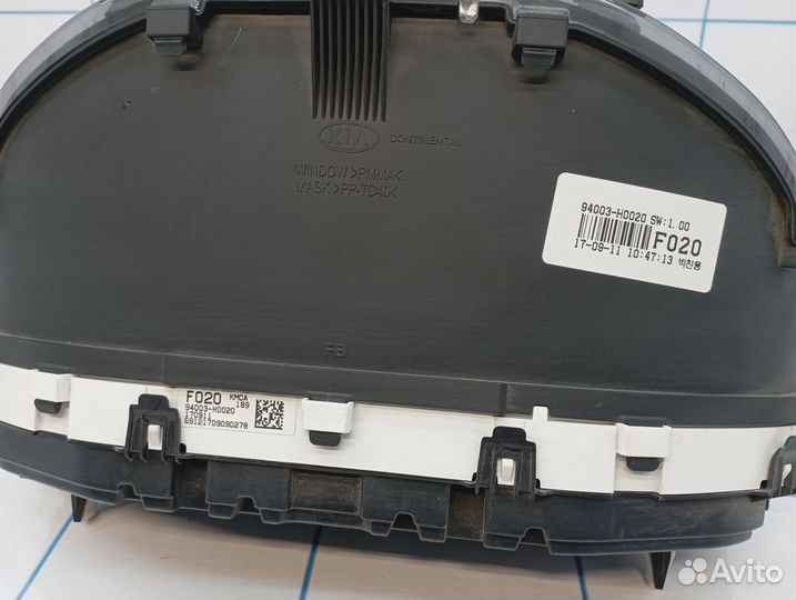 Панель приборов Kia Rio 4 (FB) 94003-H0020