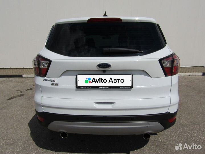 Ford Kuga 2.5 AT, 2017, 199 500 км