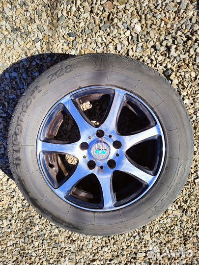 Авторезина летняя, диски литые