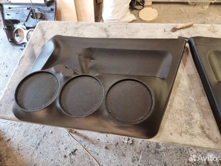 Дверные карты ваз 2110 - 2112 автозвук готовые