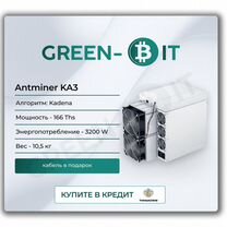 Asic Antminer KA3 166T Майнер