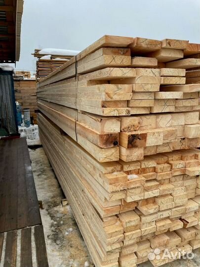 Доска обрезная от производителя