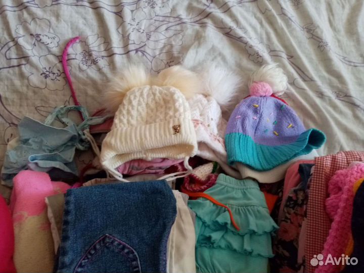 Три пакета вещей для девочки от 2.5 до 4 лет