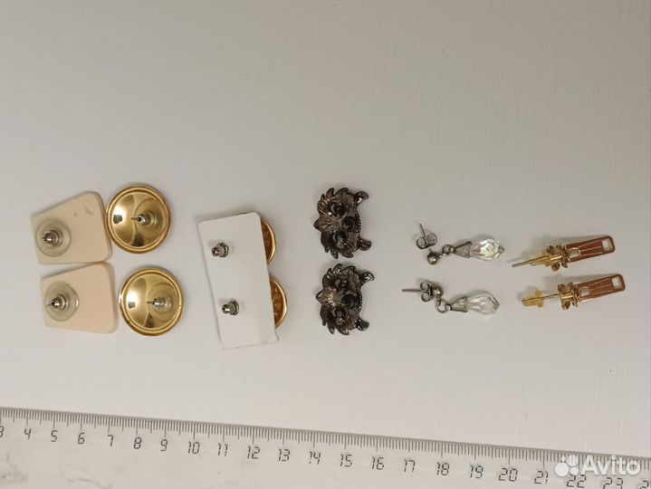 Серьги бижутерия