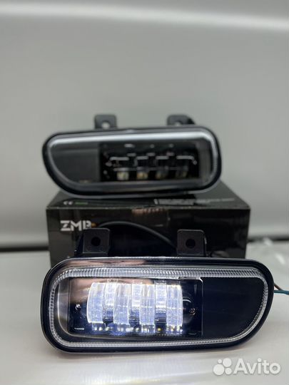Противотуманные светодиодные фары на камаз 5490