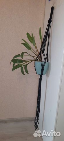 Подвес для кашпо.В технике макраме