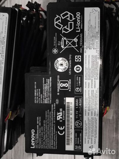 Оригинальные АКБ Lenovo ThinkPad T460/ X270