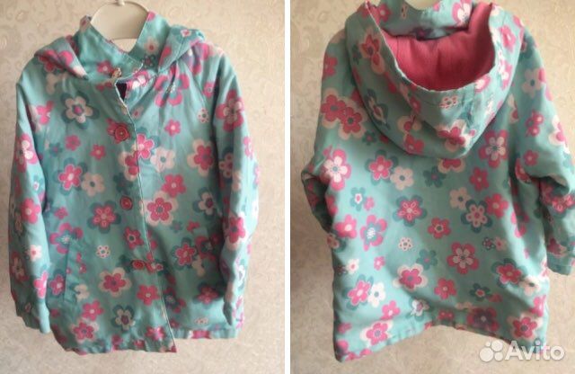 Верхняя одежда для девочки с 1 годика до 4 лет