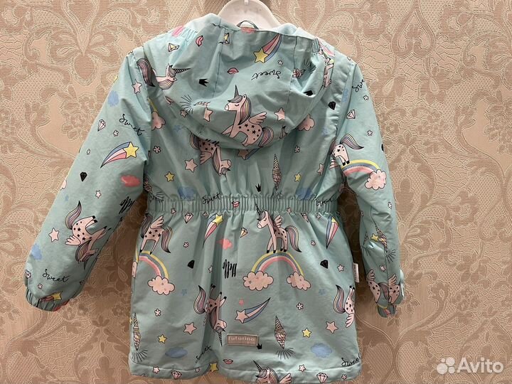 Куртка демисезонная для девочки размер 110