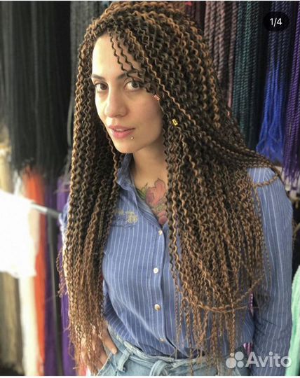 Сенегальские косы (сенегалки) плетение