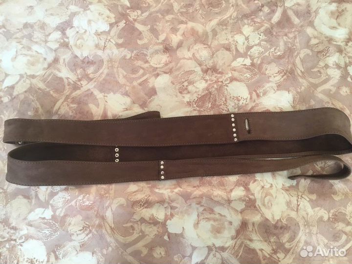 Пояс кожаный (Италия)