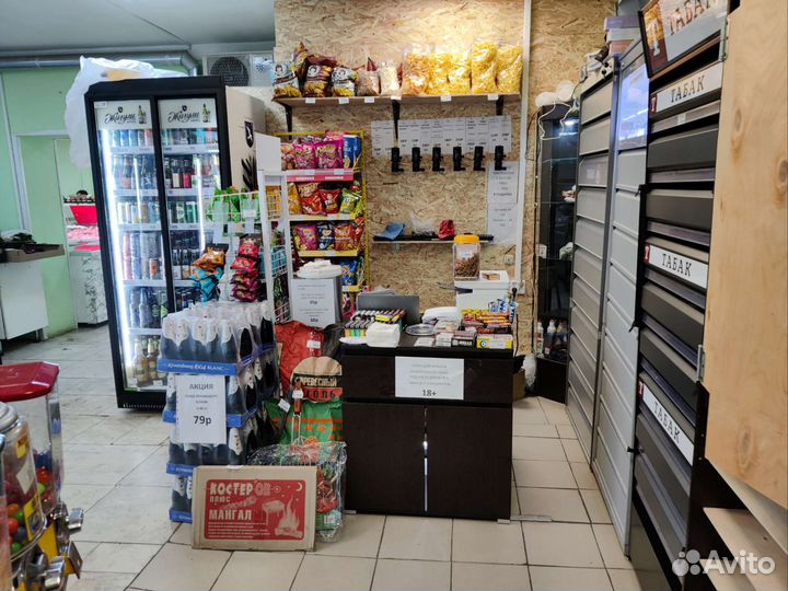 Готовый бизнес магазин разливного пива и табака