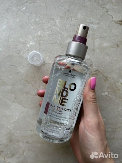 Спрей-кондиционер schwarzkopf blondme