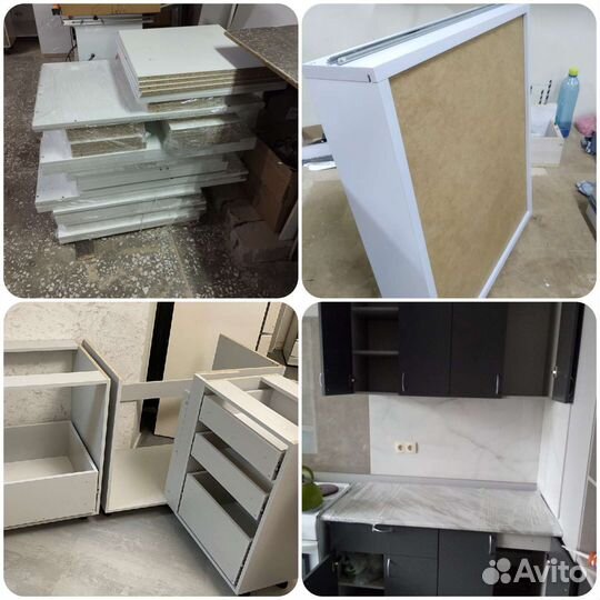 Кухонные модули, каркасы, шкафы, ящики на заказ