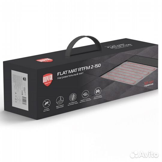 Теплый пол R.Th. Flat Mat rtfm 2-150-2м²