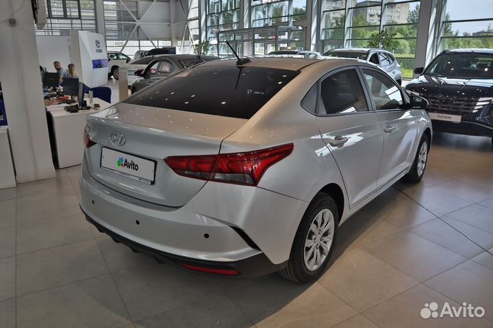 Hyundai Solaris 1.6 МТ, 2021, 27 000 км