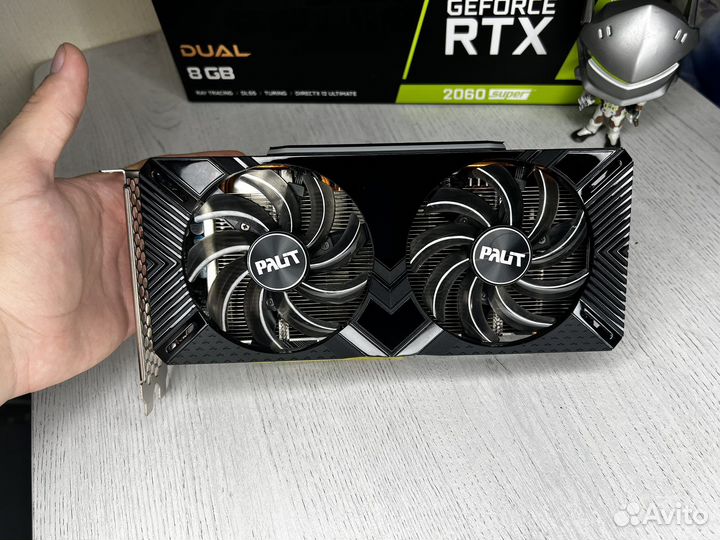 RTX 2060 Super 8Gb Palit Dual (Как 3060)