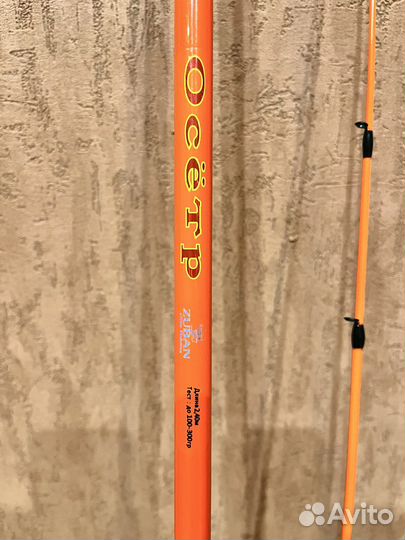 Фидерное удилище осетр