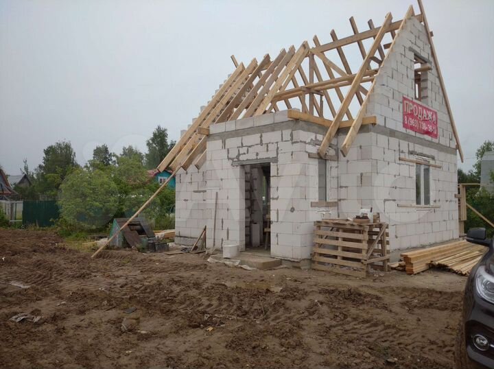 Дом 75 м² на участке 5 сот.