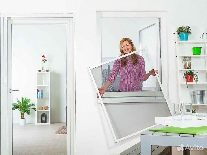 Москитная сетка Антипыль RAL1898