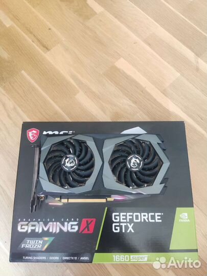 Видеокарта gtx 1660 super 6gb