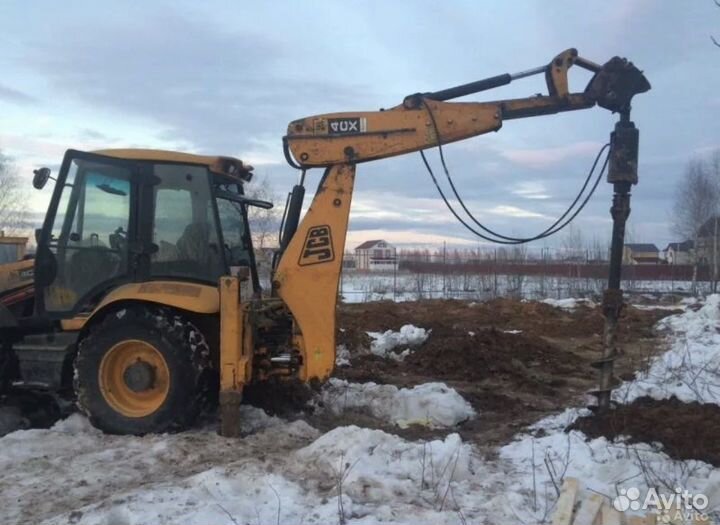 Услуги экскаватора погрузчика jcb