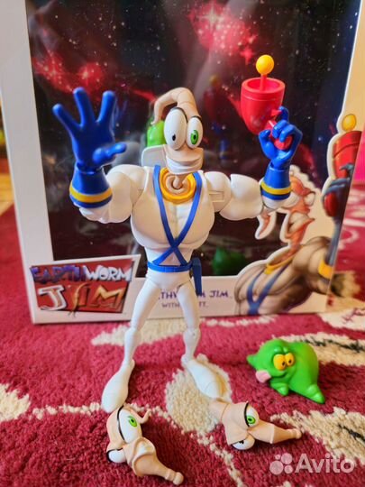 Червяк Джим фигурка
