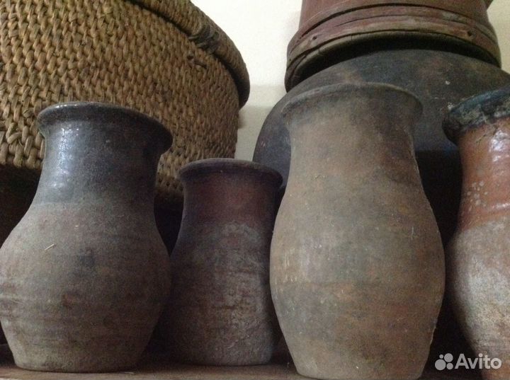 Крынки утварь предметы быта старинные
