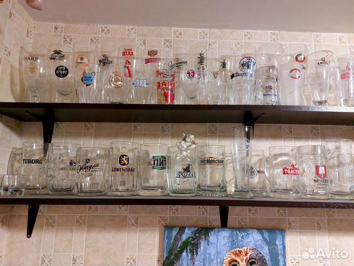 Пивные бокалы кружки