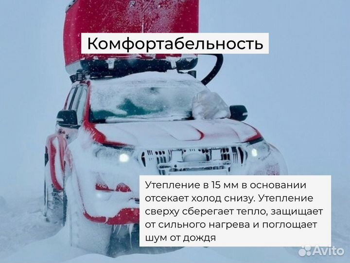 Палатка на крышу авто