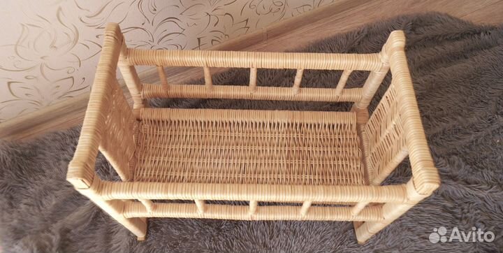 Кроватка для кукол 50см