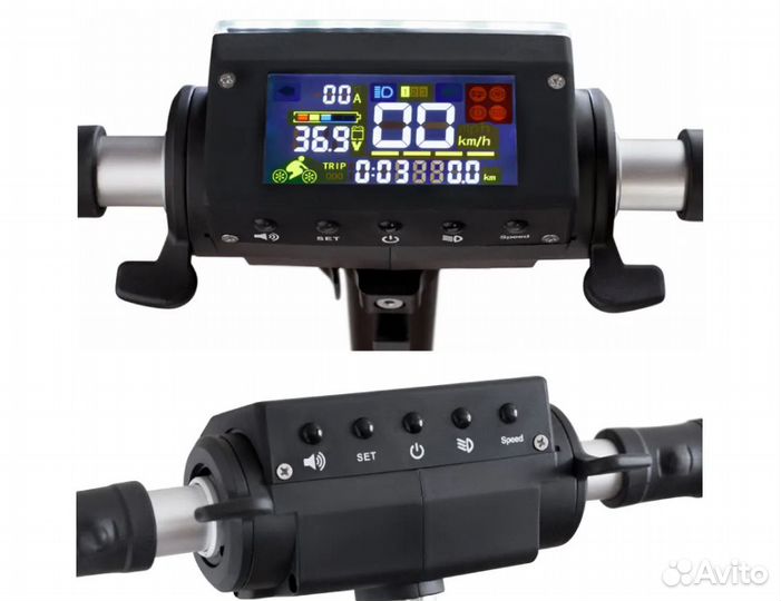 Дисплей для электросамоката Kugoo S3, S3 Pro желт