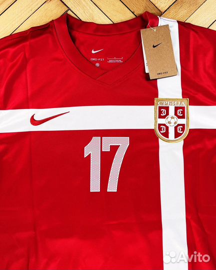 Футбольная форма сборная Сербии Красич Nike цска