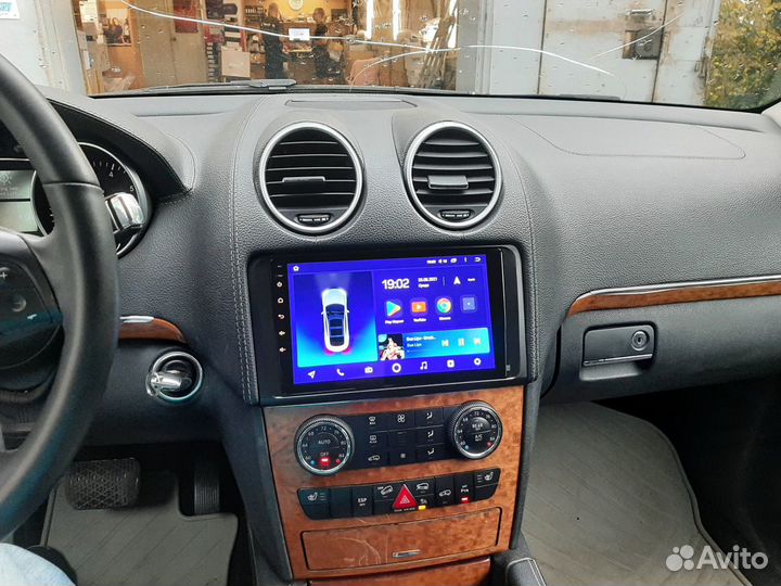 Android магнитола Mercedes ML / GL 164, есть Teyes