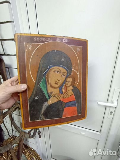 Икона старинная.Корсунская Пресвятая Богородица