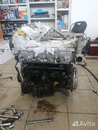 Двигатель рено К4М 16 кл на LADA largus