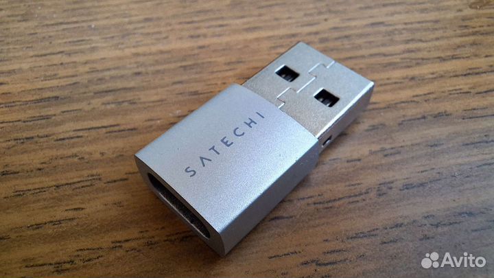 Адаптер Satechi USB Type-A to Type-C ST-taucs